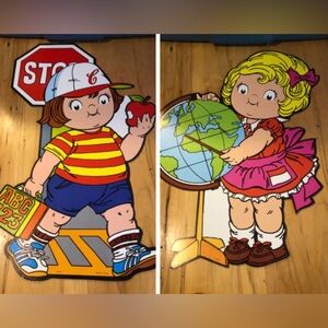 3/$40 Campbell’s Soup kids “Back to School” posters